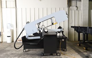 Horizontal Pivot Band Saw Rear View