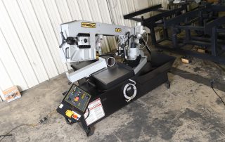 Horizontal Pivot Band Saw Machine Shot