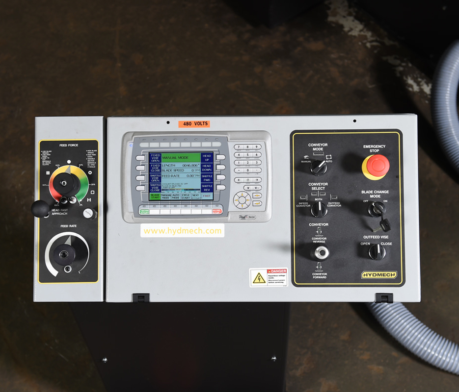 S-20 Horizontal Pivot Band Saw Angle Measurement