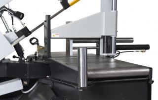 S-20P 36 inch Material In feed Roller Table With Vertical Roller To Keep Material Aligned