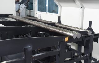 CSNC-125 bar loader with safety guard sheet