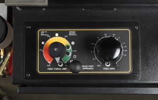 VW-18 feed rate and feed force controls