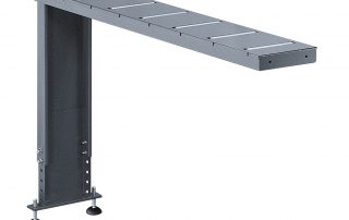 P350 optional K40 5 foot roller table