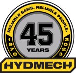HYDMECH 45th Anniversary Logo